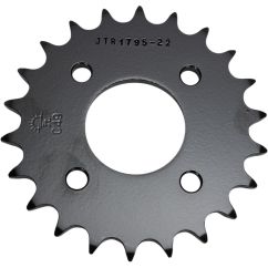JTR1795.22 REAR REPLACEMENT SPROCKET 22 TEETH 520 PITCH NATURAL C49 HIGH CARBON STEEL