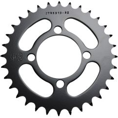 JTR1910.32 REAR REPLACEMENT SPROCKET 32 TEETH 520 PITCH NATURAL C49 HIGH CARBON STEEL