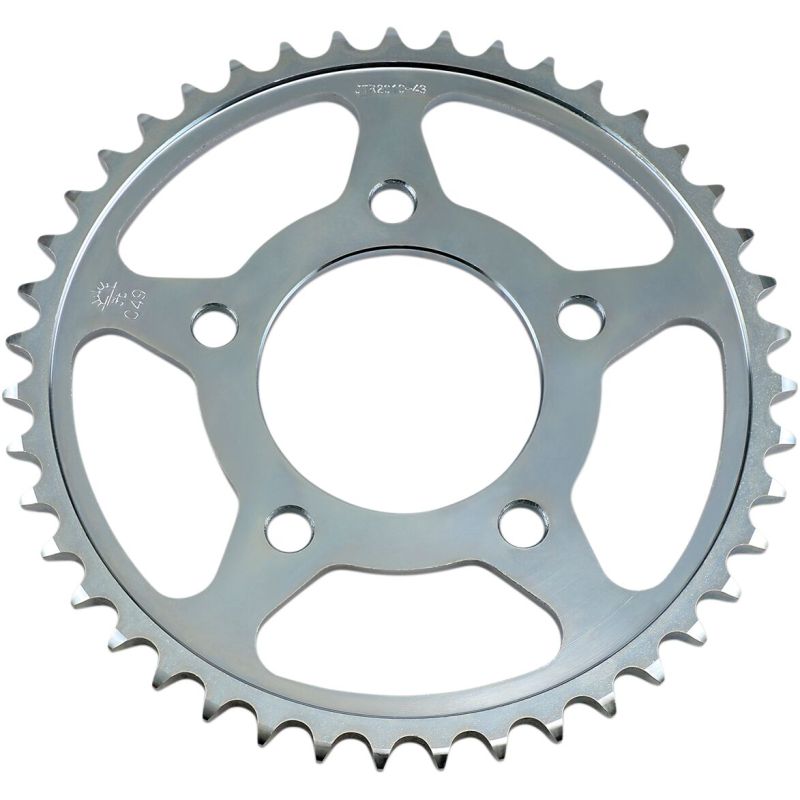 JTR2010.43 REAR REPLACEMENT SPROCKET 43 TEETH 530 PITCH NATURAL STEEL