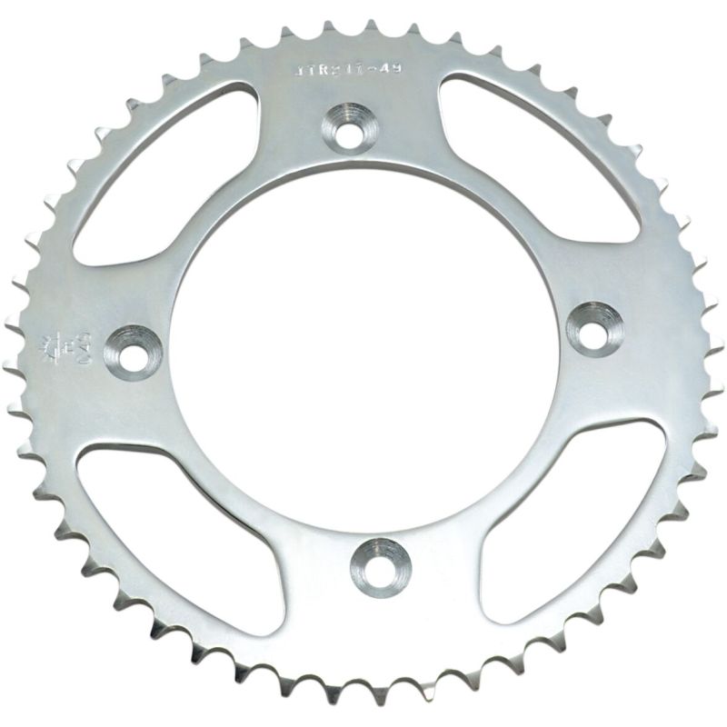 JTR217.49 REAR REPLACEMENT SPROCKET 49 TEETH 428 PITCH NATURAL C49 HIGH CARBON STEEL