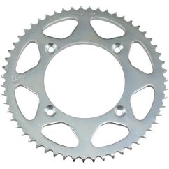JTR217.55 REAR REPLACEMENT SPROCKET 55 TEETH 428 PITCH NATURAL C49 HIGH CARBON STEEL