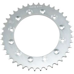 JTR245/2.40 REAR REPLACEMENT SPROCKET 40 TEETH 520 PITCH NATURAL C49 HIGH CARBON STEEL