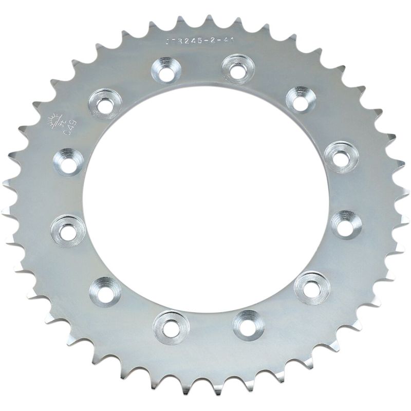 JTR245/2.41 REAR REPLACEMENT SPROCKET 41 TEETH 520 PITCH NATURAL C49 HIGH CARBON STEEL