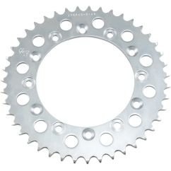 JTR245/2.43 REAR REPLACEMENT SPROCKET 43 TEETH 520 PITCH NATURAL C49 HIGH CARBON STEEL