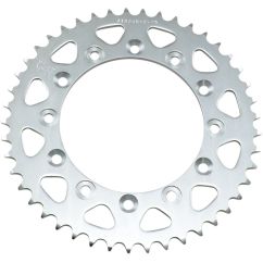 JTR245/2.45 REAR REPLACEMENT SPROCKET 45 TEETH 520 PITCH NATURAL C49 HIGH CARBON STEEL