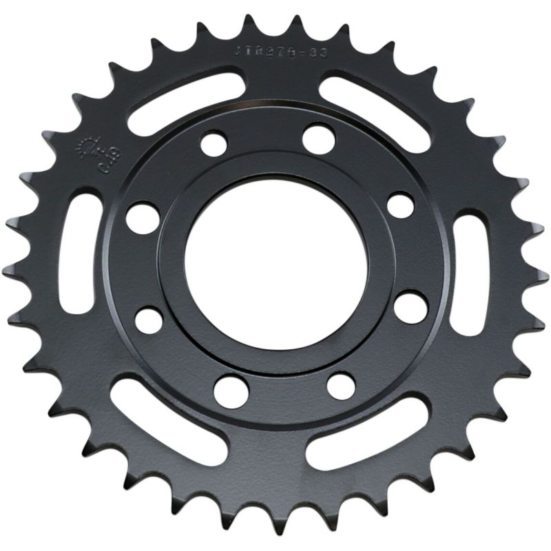 JTR279.33 REAR REPLACEMENT SPROCKET 33 TEETH 520 PITCH NATURAL STEEL