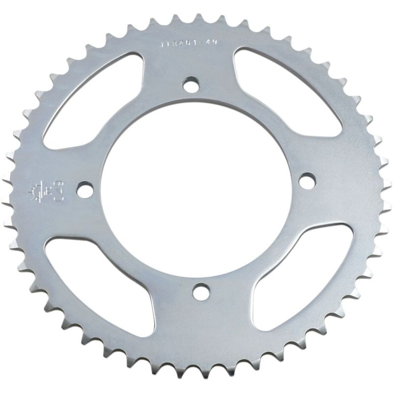 JTR461.49 REAR REPLACEMENT SPROCKET 49 TEETH 420 PITCH NATURAL C49 HIGH CARBON STEEL
