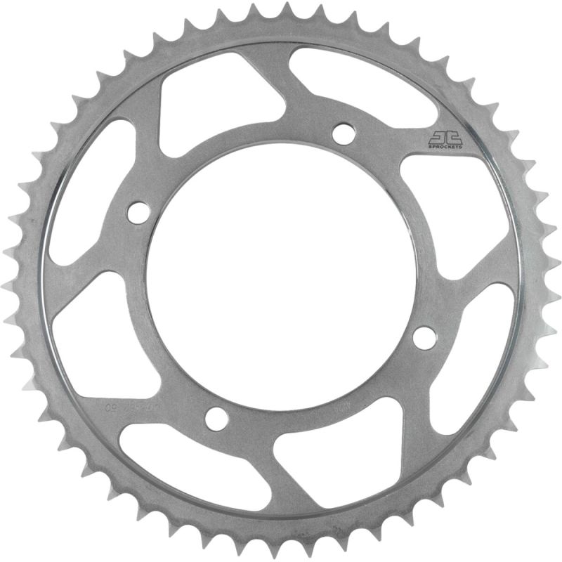 JTR462.50 REAR REPLACEMENT SPROCKET 50 TEETH 428 PITCH NATURAL C49 HIGH CARBON STEEL