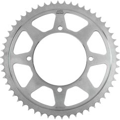 JTR462.54 REAR REPLACEMENT SPROCKET 54 TEETH 428 PITCH NATURAL C49 HIGH CARBON STEEL