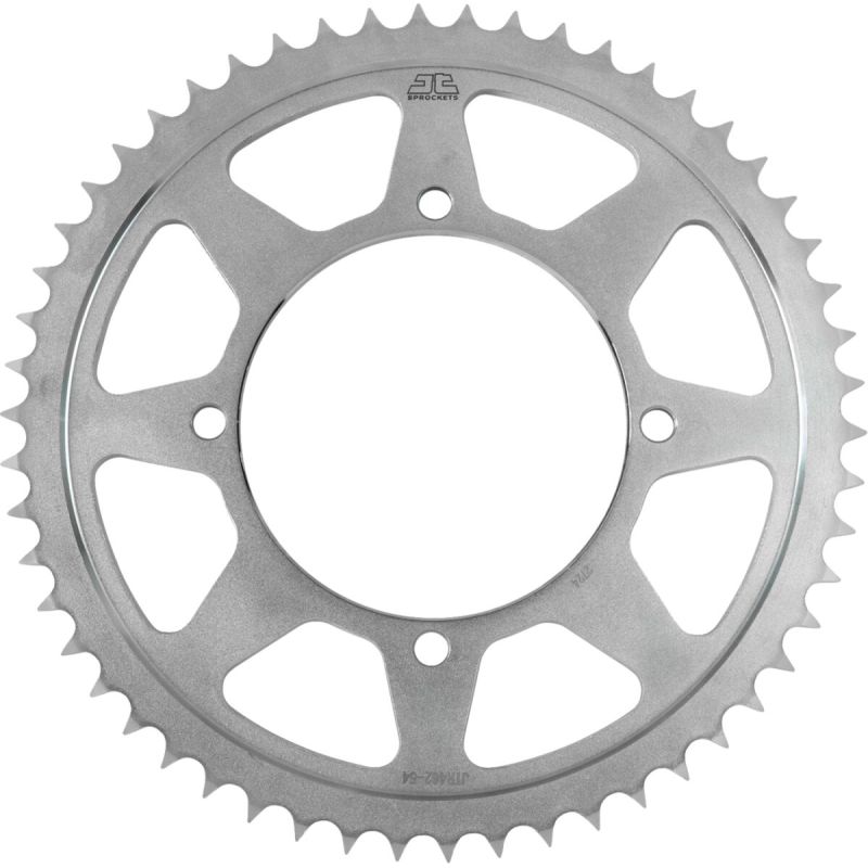 JTR462.54 REAR REPLACEMENT SPROCKET 54 TEETH 428 PITCH NATURAL C49 HIGH CARBON STEEL