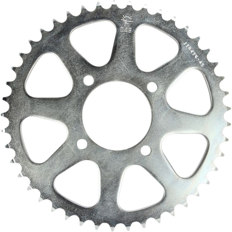 JTR476.45 REAR REPLACEMENT SPROCKET 45 TEETH 530 PITCH NATURAL STEEL