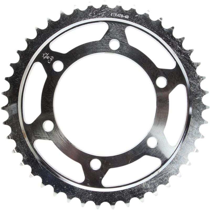 JTR479.43 REAR REPLACEMENT SPROCKET 43 TEETH 530 PITCH NATURAL STEEL