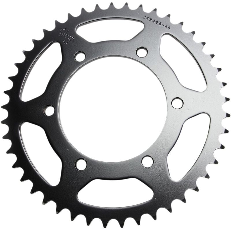 JTR486.45 REAR REPLACEMENT SPROCKET 45 TEETH 520 PITCH NATURAL STEEL