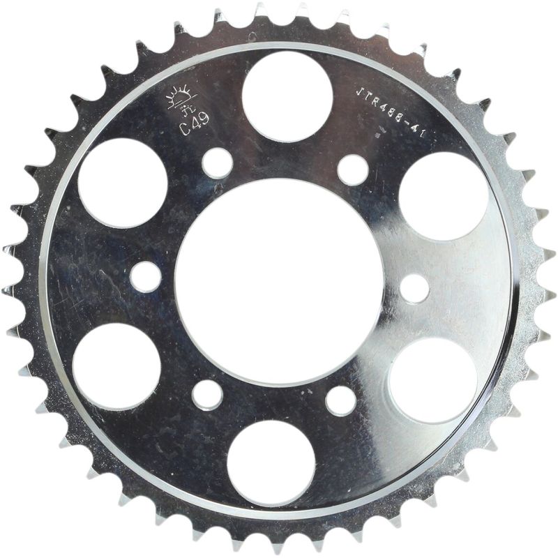 JTR488.41 REAR REPLACEMENT SPROCKET 41 TEETH 530 PITCH NATURAL STEEL