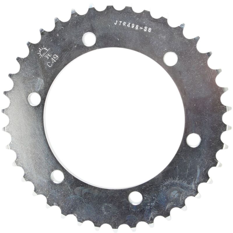 JTR498.38 REAR REPLACEMENT SPROCKET 38 TEETH 525 PITCH NATURAL STEEL