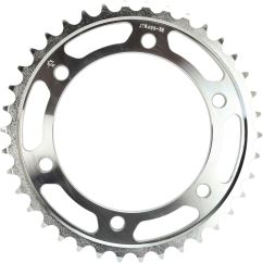 JTR499.38 REAR REPLACEMENT SPROCKET 38 TEETH 530 PITCH NATURAL STEEL