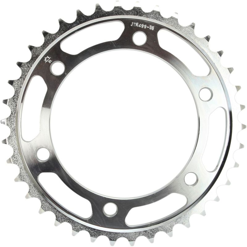 JTR499.38 REAR REPLACEMENT SPROCKET 38 TEETH 530 PITCH NATURAL STEEL