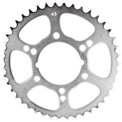 JTR499.43 REAR REPLACEMENT SPROCKET 43 TEETH 530 PITCH NATURAL STEEL