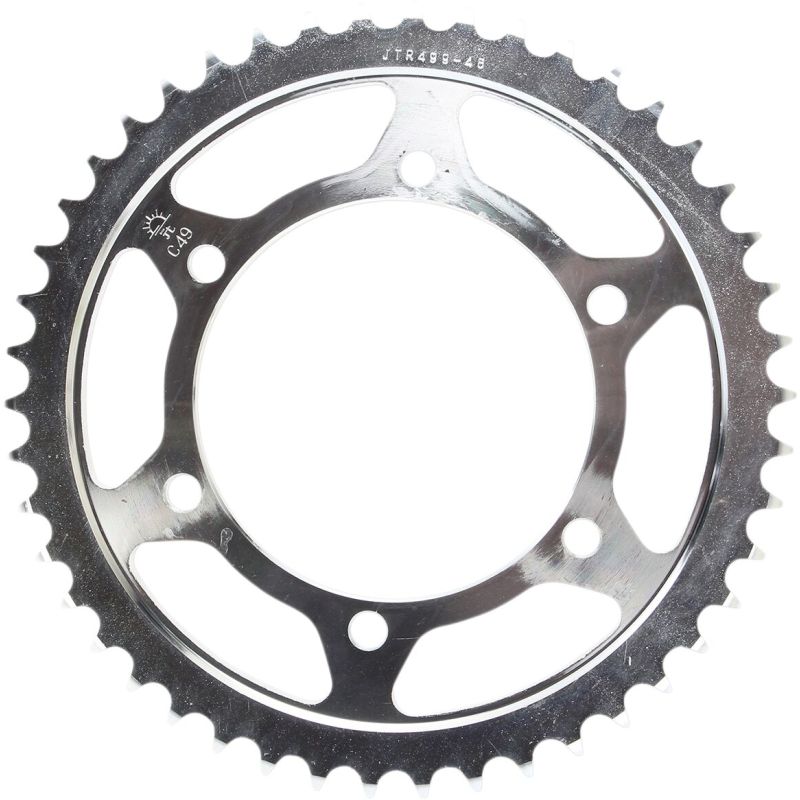 JTR499.48 REAR REPLACEMENT SPROCKET 48 TEETH 530 PITCH NATURAL STEEL