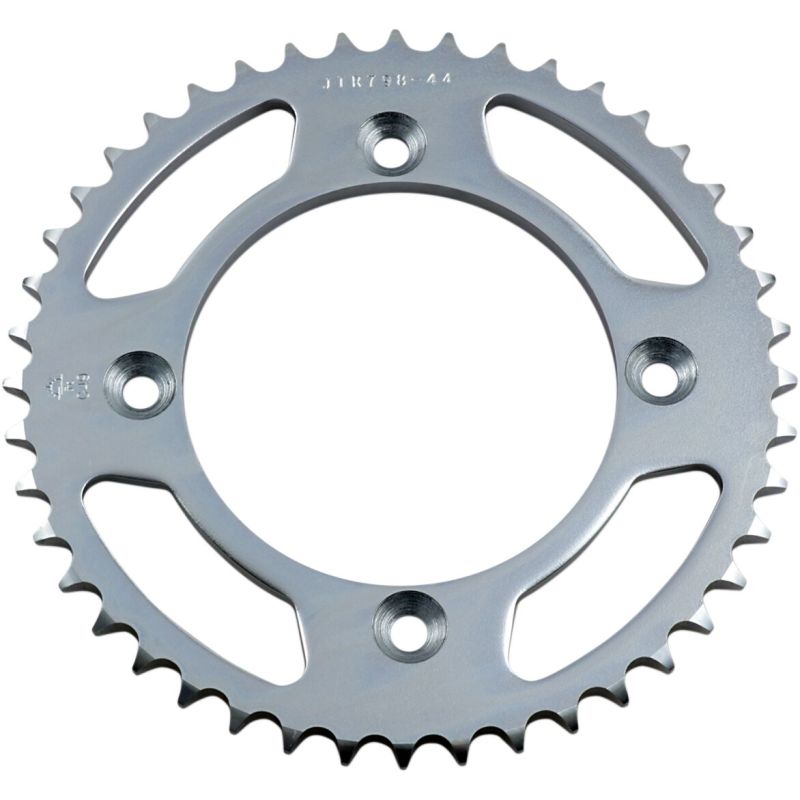 JTR798.44 REAR REPLACEMENT SPROCKET 44 TEETH 428 PITCH NATURAL C49 HIGH CARBON STEEL