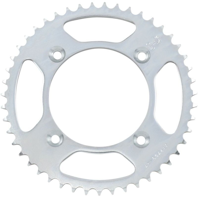 JTR798.47 REAR REPLACEMENT SPROCKET 47 TEETH 428 PITCH NATURAL C49 HIGH CARBON STEEL