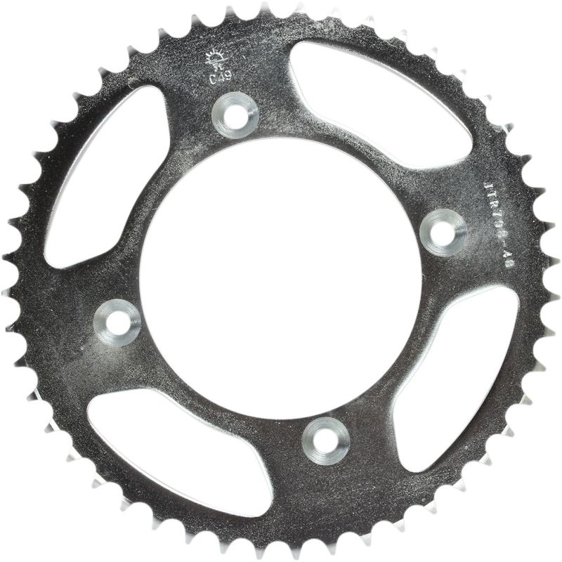 JTR798.48 REAR REPLACEMENT SPROCKET 48 TEETH 428 PITCH NATURAL C49 HIGH CARBON STEEL