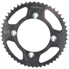 JTR798.50 REAR REPLACEMENT SPROCKET 50 TEETH 428 PITCH NATURAL C49 HIGH CARBON STEEL