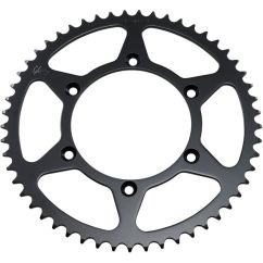 JTR808.53 REAR REPLACEMENT SPROCKET 53 TEETH 520 PITCH NATURAL C49 HIGH CARBON STEEL