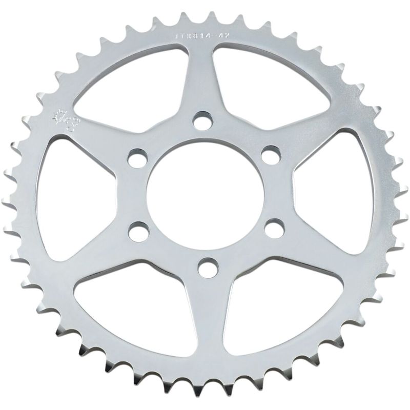 JTR814.42 REAR REPLACEMENT SPROCKET 42 TEETH 530 PITCH NATURAL STEEL