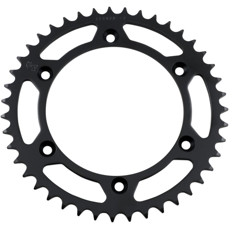 JTR822.43 REAR REPLACEMENT SPROCKET 43 TEETH 520 PITCH NATURAL STEEL
