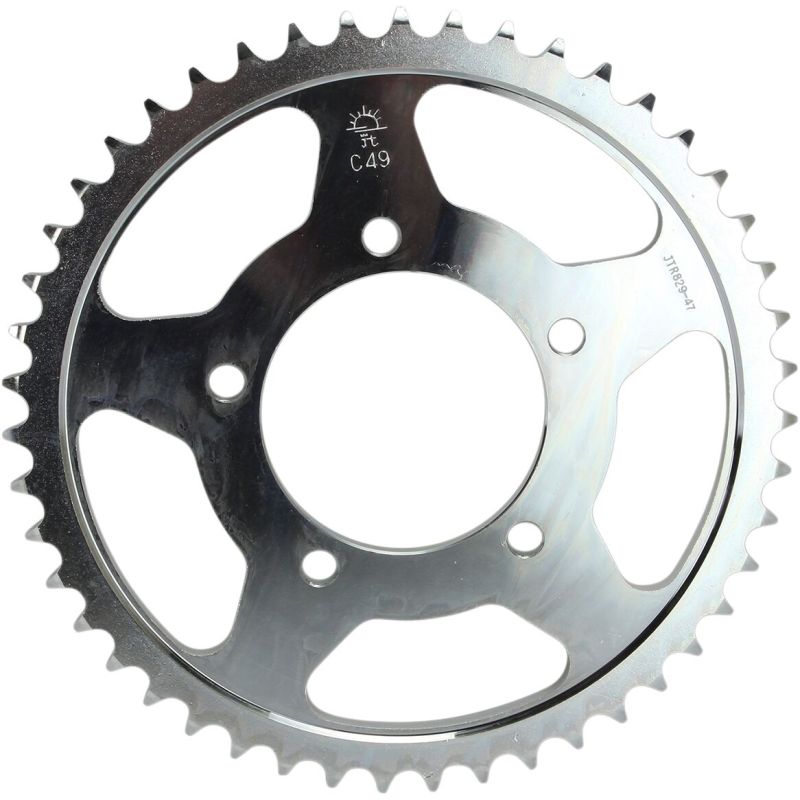 JTR829.47 REAR REPLACEMENT SPROCKET 47 TEETH 530 PITCH NATURAL STEEL
