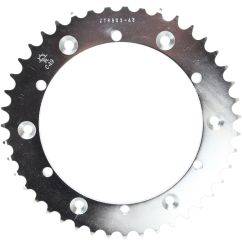 JTR853.43 REAR REPLACEMENT SPROCKET 43 TEETH 520 PITCH NATURAL STEEL