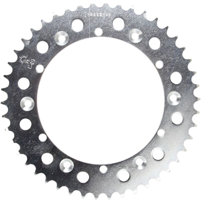 JTR853.46 REAR REPLACEMENT SPROCKET 46 TEETH 520 PITCH NATURAL STEEL