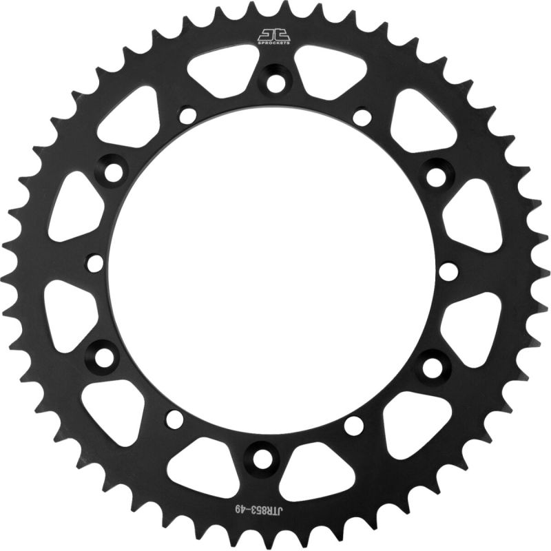 JTR853.49 REAR REPLACEMENT SPROCKET 49 TEETH 520 PITCH NATURAL STEEL