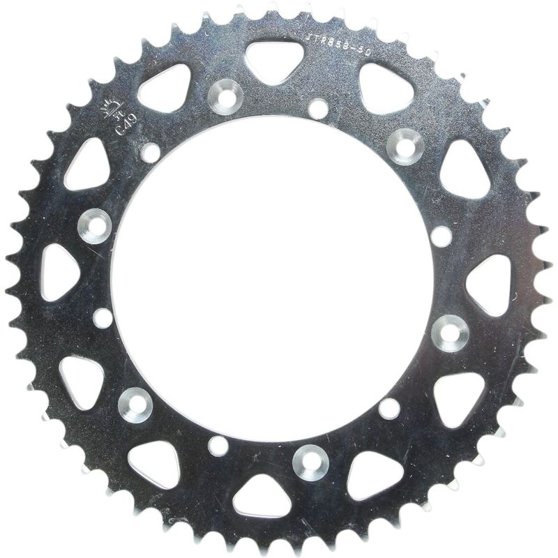 JTR853.50 REAR REPLACEMENT SPROCKET 50 TEETH 520 PITCH NATURAL STEEL
