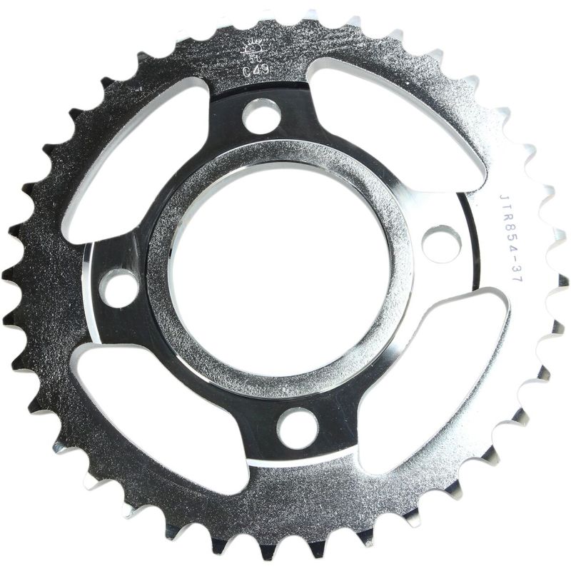 JTR854.37 REAR REPLACEMENT SPROCKET 37 TEETH 530 PITCH NATURAL STEEL