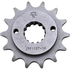 JTF1307.14 FRONT REPLACEMENT SPROCKET 14 TEETH 520 PITCH NATURAL STEEL