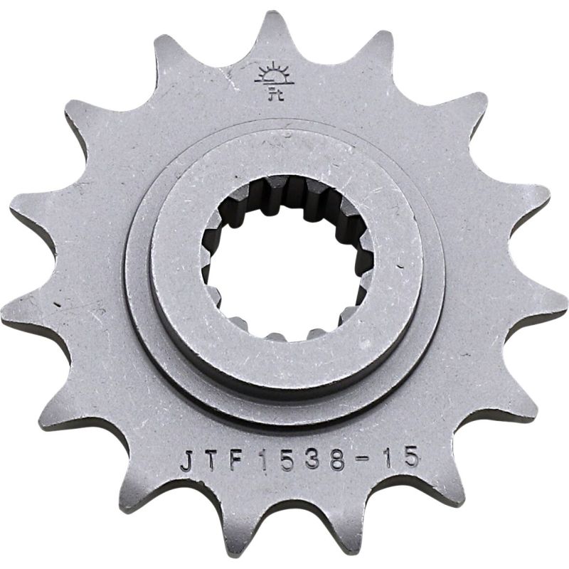 JTF1538.15 FRONT REPLACEMENT SPROCKET 15 TEETH 520 PITCH NATURAL STEEL