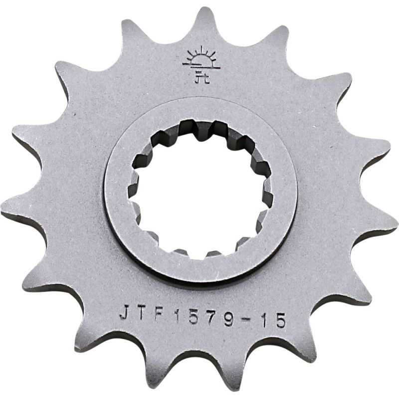 JTF1579.15 FRONT REPLACEMENT SPROCKET 15 TEETH 520 PITCH NATURAL STEEL
