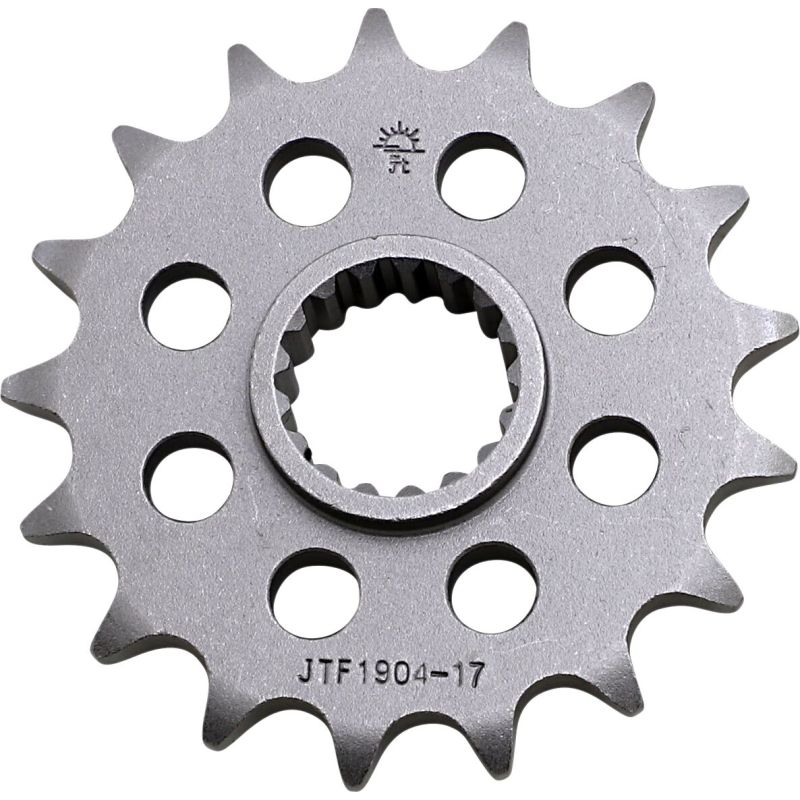 JTF1904.17 FRONT REPLACEMENT SPROCKET 17 TEETH 525 PITCH NATURAL STEEL