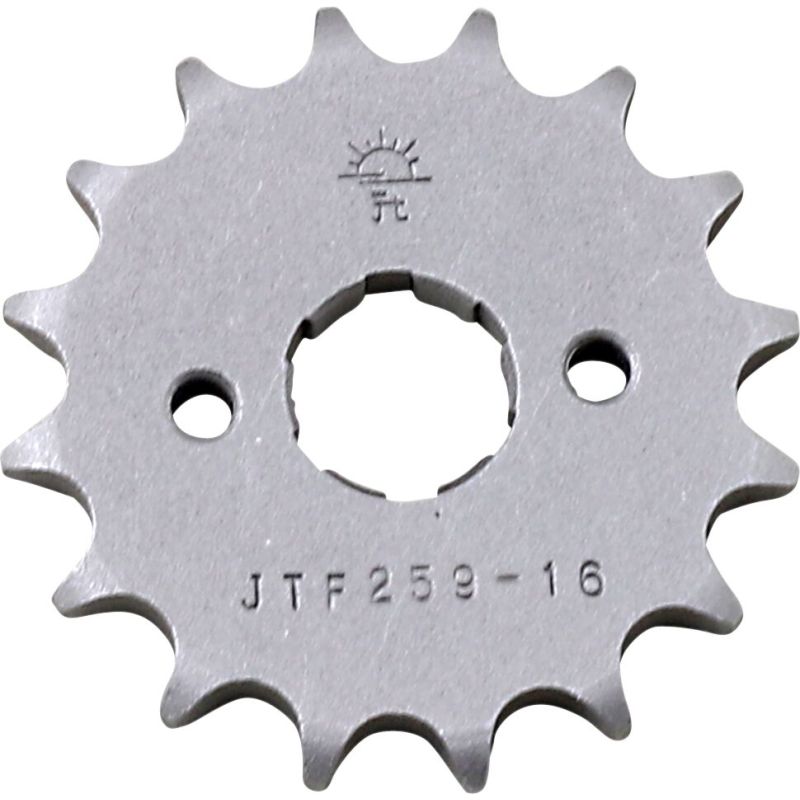 JTF259.16 FRONT REPLACEMENT SPROCKET 16 TEETH 428 PITCH NATURAL STEEL