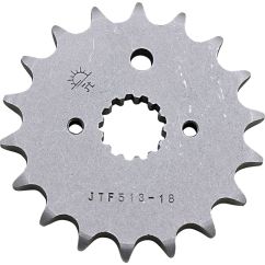 JTF513.18 FRONT REPLACEMENT SPROCKET 18 TEETH 530 PITCH NATURAL STEEL