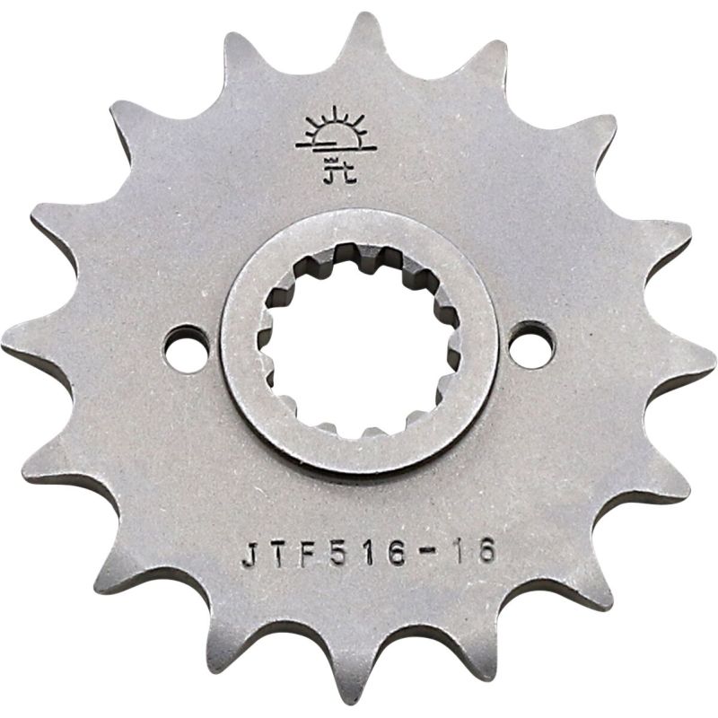 JTF516.16 FRONT REPLACEMENT SPROCKET 16 TEETH 520 PITCH NATURAL STEEL