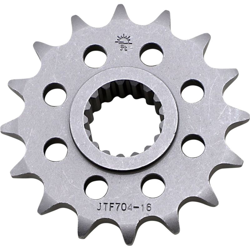 JTF704.16 FRONT REPLACEMENT SPROCKET 16 TEETH 525 PITCH NATURAL STEEL