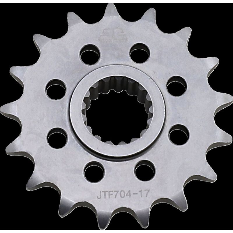 JTF704.17 FRONT REPLACEMENT SPROCKET 17 TEETH 525 PITCH NATURAL STEEL