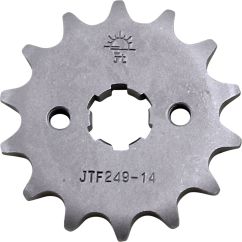 JTF249.14 FRONT REPLACEMENT SPROCKET 14 TEETH 420 PITCH NATURAL STEEL