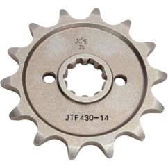 JTF430.14 FRONT REPLACEMENT SPROCKET 14 TEETH 520 PITCH NATURAL STEEL