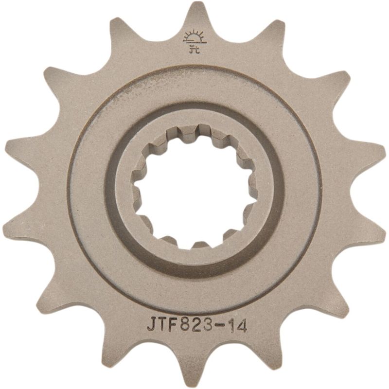 JTF823.14 FRONT REPLACEMENT SPROCKET 14 TEETH 520 PITCH NATURAL STEEL