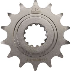 JTF1538.14 FRONT REPLACEMENT SPROCKET 14 TEETH 520 PITCH NATURAL STEEL