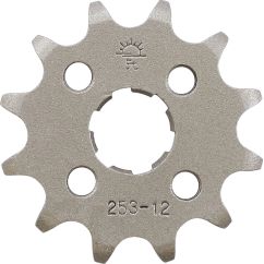 JTF253.12 FRONT REPLACEMENT SPROCKET 12 TEETH 420 PITCH NATURAL STEEL